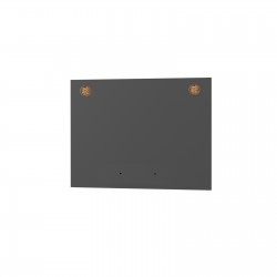 Άνω Πορτάκι Απορροφητήρα Charlotte Γραφίτη 60x45x1.6cm