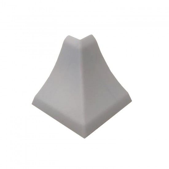 Γωνία Εξωτερική Αρμοκάλυπτρου Γκρι 4x2.5x4cm