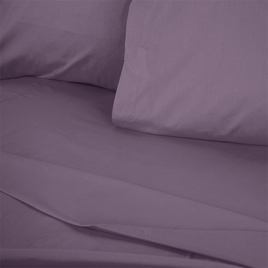 Σεντόνι Tonne Cotton Box Διπλό (240x260) χρώμα dusty rose