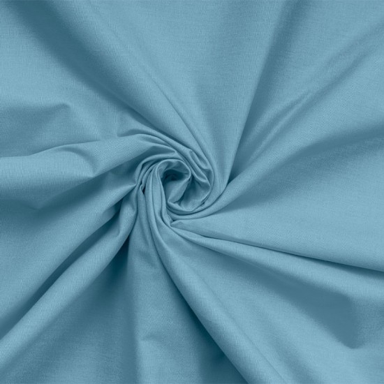Σεντόνι Tonne Cotton Box Διπλό (240x260) χρώμα μπλε