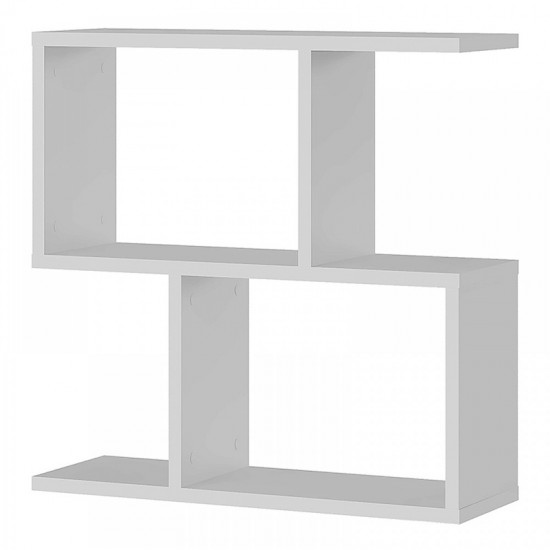 Τραπεζάκι βοηθητικό Homemania Megapap χρώμα λευκό 60x20x60εκ.