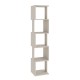 Βιβλιοθήκη Piri Megapap χρώμα sandstone 35x30x161εκ.