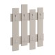 Κρεμάστρα τοίχου Wave Megapap χρώμα sandstone 64x4x81εκ.