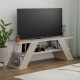 Έπιπλο τηλεόρασης Farfalla Megapap χρώμα sandstone 120x33,5x40εκ.