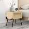 Κομοδίνο Naive Megapap χρώμα sapphire oak 48x34x51εκ.