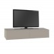 Έπιπλο τηλεόρασης επιτοίχιο Francy Megapap χρώμα sandstone 135x31,7x25εκ.