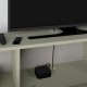 Έπιπλο τηλεόρασης επιτοίχιο Francy Megapap χρώμα ash green 180x30x30εκ.
