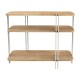 Κονσόλα Notus Megapap χρώμα sapphire oak 92x34,5x75εκ.