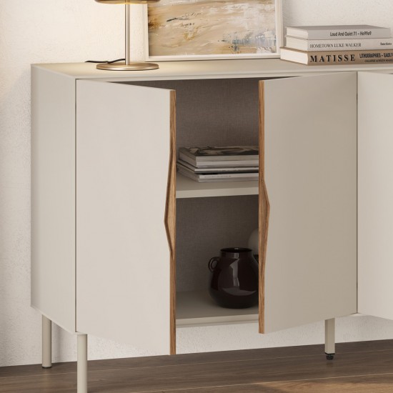 Μπουφές Marquise Megapap χρώμα sandstone 150x40x78,5εκ.