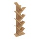 Βιβλιοθήκη Milton Megapap χρώμα pine oak 44x22x121εκ.