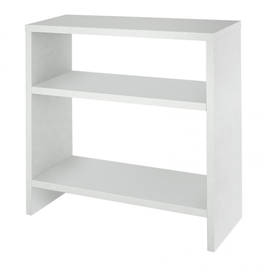 Τραπεζάκι βοηθητικό Silvanus Megapap χρώμα λευκό 51x17,5x49εκ.