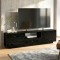 Έπιπλο τηλεόρασης Lumbera Megapap χρώμα sencron black 160x29,5x42εκ.