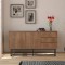 Μπουφές Amedeo Megapap χρώμα καρυδί 140x36x72εκ.